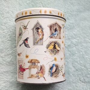 Marjolein Bastin Tin with Lid birds birdhouses